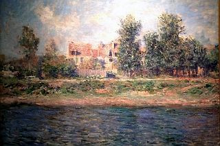 32 Le Berge de La Seine By Claude Monet 1880 National Museum of Fine Arts MNBA Buenos Aires